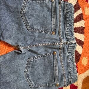 Free People Blue Skinny Pants